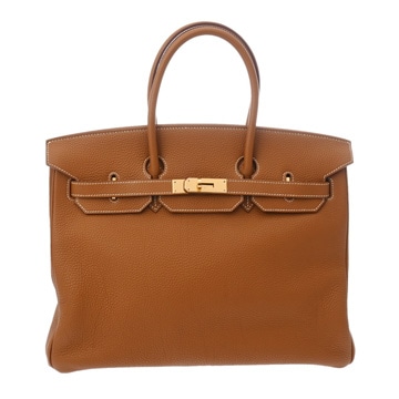 エルメス バーキン 35 ゴールド トゴ レディース バッグ 【中古】【bag】