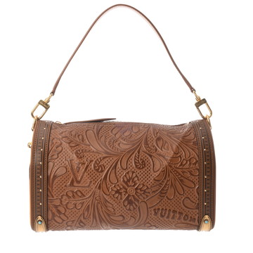 ルイ ヴィトン モノグラム ホースシュースピーディ 2024年 AW ショーコレクション ブラウン M11567 カーフレザー レディース バッグ 【中古】【bag】