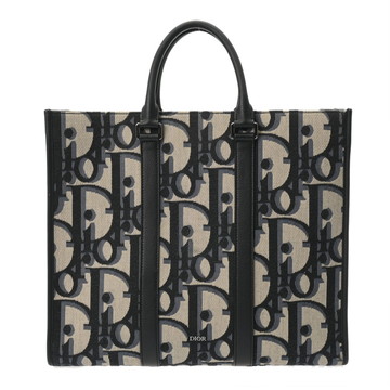 ディオール East-West ベージュ/ブラック 1ESSH232YXL_H27E マキシオブリークジャガード レディース バッグ 【中古】【bag】