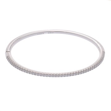 カルティエ エタンセルドゥ ブレスレット #16 シルバー K18ホワイトゴールド WG レディース ジュエリー 【中古】【jewelry】