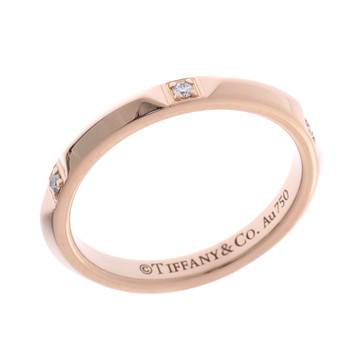 ティファニー トゥルー バンドリング 5PD ゴールド K18ピンクゴールド PG レディース ジュエリー 【中古】【jewelry】