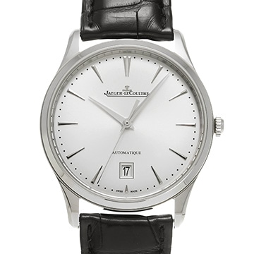 ジャガー ルクルト マスター ウルトラスリム デイト Q1238420 シルバー メンズ 時計 【中古】【wristwatch】