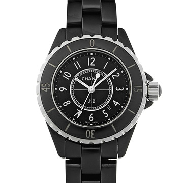 シャネル J12 33MM H0682 ブラック レディース 時計 【中古】【wristwatch】
