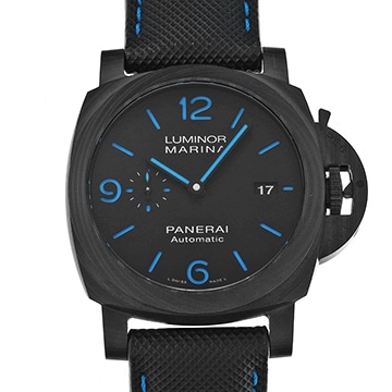 パネライ ルミノールマリーナ カーボテック PAM01661 ブラック メンズ 時計 【中古】【wristwatch】