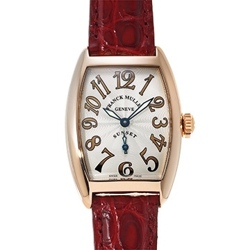 フランクミュラー トノウ カーベックス サンセット 1750S6SUN 5N シルバー レディース 時計 【中古】【wristwatch】