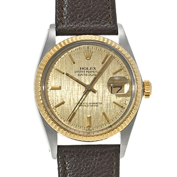 ロレックス デイトジャスト 16013 シャンパン メンズ 時計 【中古】【wristwatch】