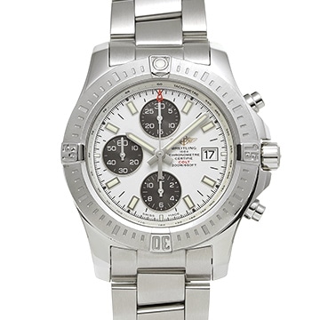 ブライトリング コルト クロノグラフ オートマチック A1338811/G804 シルバー/グレー メンズ 時計 【中古】【wristwatch】
