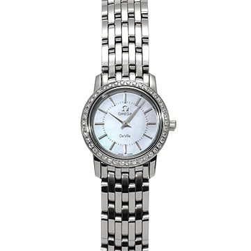 オメガ デ・ヴィル 4575.74 ブルーシェル レディース 時計 【中古】【wristwatch】