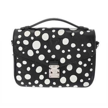 ルイ ヴィトン モノグラムアンプラントドット LV×YK ポシェットメティス MM ノワール/ブロン M46409 モノグラムアンプラント レディース バッグ 【中古】【bag】