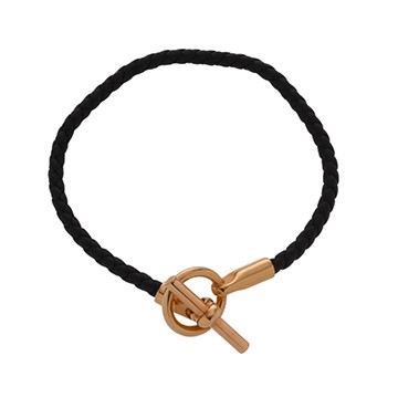 エルメス グレナン  ブラック/ゴールド金具 ヴォースイフト レディース ジュエリー 【中古】【jewelry】