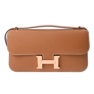 エルメス コンスタンス エラン ミロワール ゴールド ヴォーエプソン レディース バッグ 【未使用】【bag】