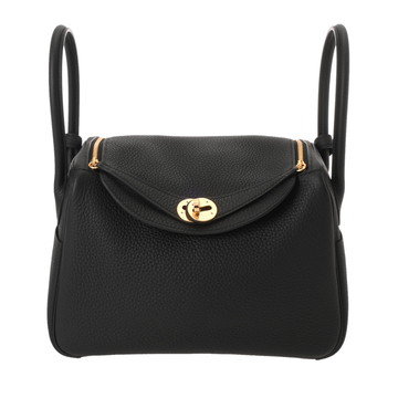 エルメス リンディ 26 ブラック トリヨンクレマンス レディース バッグ 【未使用】【bag】