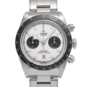 チューダー / チュードル ブラックベイ クロノ 79360N ホワイト/ブラック メンズ 時計 【中古】【wristwatch】