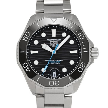 タグ ホイヤー アクアレーサー プロフェッショナル300 WBP5110.BA0013 ブラック メンズ 時計 【中古】【wristwatch】