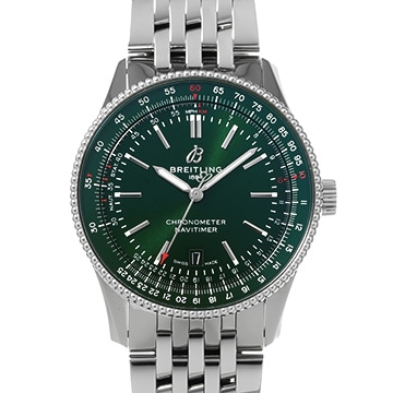 ブライトリング ナビタイマー オートマチック 41 A17326361L1A1 グリーン メンズ 時計 【中古】【wristwatch】