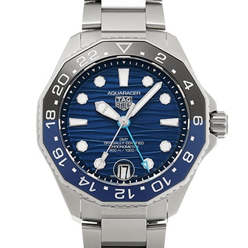 タグ ホイヤー アクアレーサー プロフェッショナル300 GMT キャリバーTH31-03 COSC WBP5114.BA0013 ブルー メンズ 時計 【中古】【wristwatch】