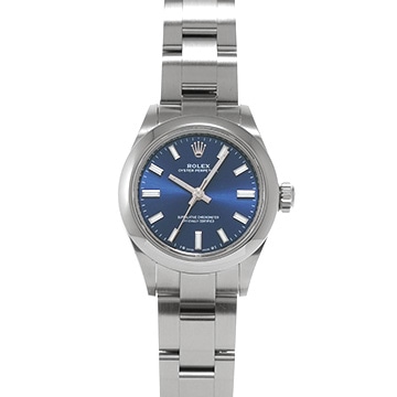 ロレックス オイスターパーペチュアル 28 276200 ブライトブルー レディース 時計 【中古】【wristwatch】
