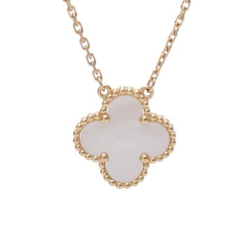 ヴァン クリーフ&アーペル ヴィンテージアルハンブラ ネックレス ゴールド VCARA45900 K18イエローゴールド YG レディース ジュエリー 【中古】【jewelry】