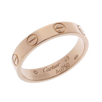カルティエ ミニラブリング #49 ゴールド K18イエローゴールド YG レディース ジュエリー 【中古】【jewelry】