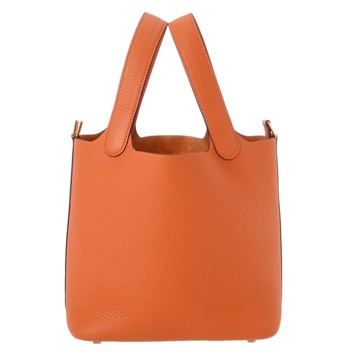 エルメス ピコタンロック PM  オレンジ トリヨンクレマンス レディース バッグ 【未使用】【bag】