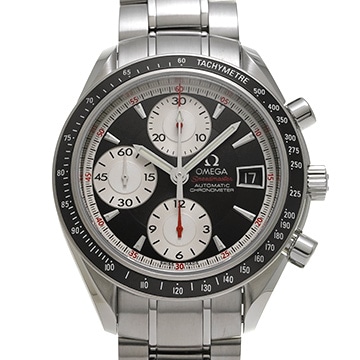 オメガ スピードマスター デイト 3210.51 ブラック/シルバー メンズ 時計 【中古】【wristwatch】