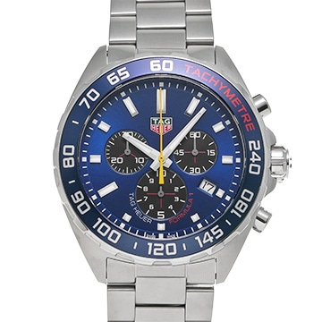 タグ ホイヤー フォーミュラ1 クォーツ クロノグラフ レッドブル・レーシング CAZ101AB.BA0842 ブルー/ブラック メンズ 時計 【中古】【wristwatch】