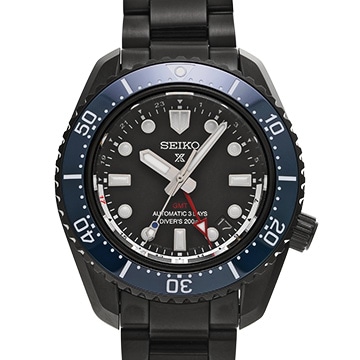 セイコー メカニカルダイバーズ 1968 ヘリテージ GMT 大谷翔平 2025 リミテッドエディション SBEJ023 ブラック メンズ 時計 【中古】【wristwatch】