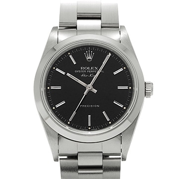 ロレックス エアキング 14000 ブラック メンズ 時計 【中古】【wristwatch】