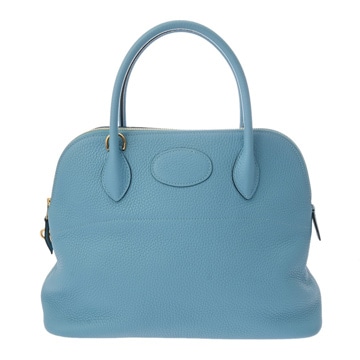 エルメス ボリード 31 ブルーノール トリヨンクレマンス レディース バッグ 【中古】【bag】