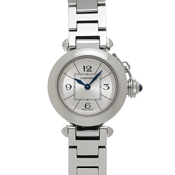 カルティエ ミスパシャ W3140007 シルバー レディース 時計 【中古】【wristwatch】