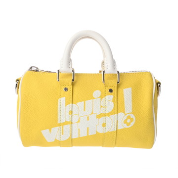 ルイ ヴィトン エブリデイLV キーポル XS イエロー M80842 レザー レディース バッグ 【中古】【bag】