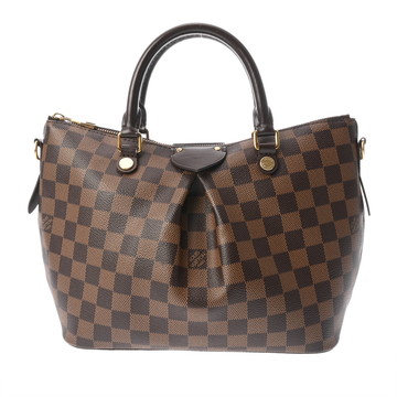 ルイ ヴィトン ダミエ シエナ PM 2WAY エベヌ N41545 ダミエキャンバス レディース バッグ 【中古】【bag】