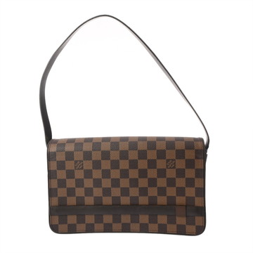 ルイ ヴィトン ダミエ トライベッカロン エベヌ N51160 ダミエキャンバス レディース バッグ 【中古】【bag】