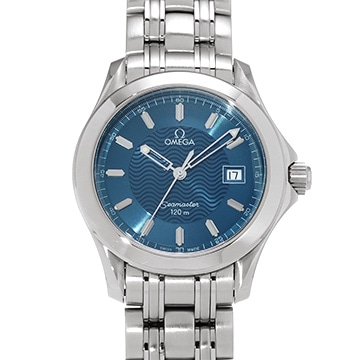 オメガ シーマスター 120 2511.81 ブルー メンズ 時計 【中古】【wristwatch】