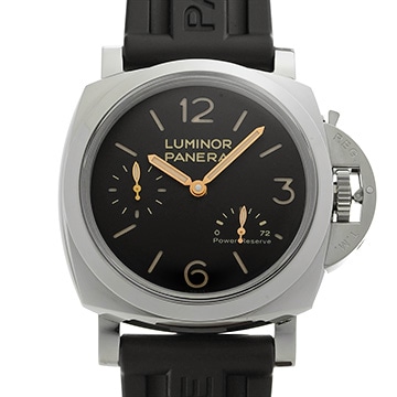 パネライ ルミノール 1950 3デイズ パワーリザーブ PAM00423 ブラック メンズ 時計 【中古】【wristwatch】