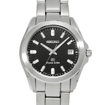 グランドセイコー クォーツ SBGF021 ブラック メンズ 時計 【中古】【wristwatch】