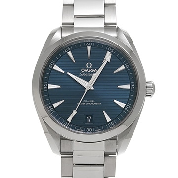 オメガ シーマスター アクアテラ コーアクシャル 220.10.41.21.03.004 ブルー メンズ 時計 【中古】【wristwatch】