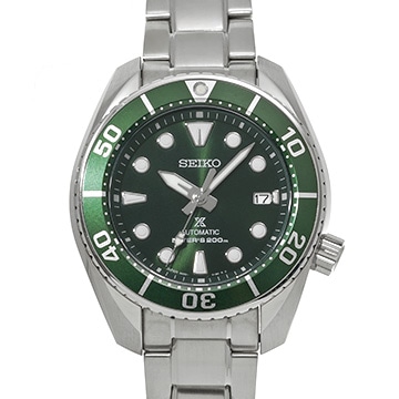 セイコー プロスペックス ダイバー スキューバ SBDC081 グリーン メンズ 時計 【中古】【wristwatch】