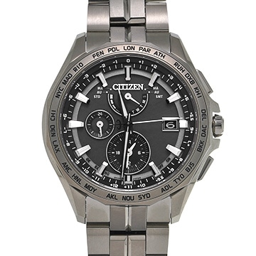 シチズン アテッサ H820-T024181 ブルー メンズ 時計 【中古】【wristwatch】