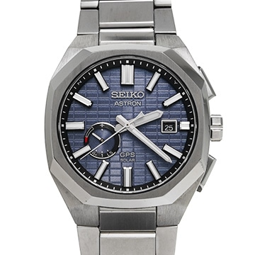 セイコー アストロン ネクスター SBXD013 ブルー メンズ 時計 【中古】【wristwatch】