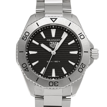 タグ ホイヤー アクアレーサー プロフェッショナル200 WBP1110.BA0627 ブラック メンズ 時計 【中古】【wristwatch】