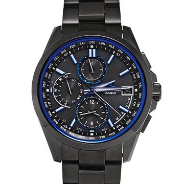 カシオ オシアナス クラシックライン OCW-T2600B-1AJF ブラック メンズ 時計 【中古】【wristwatch】