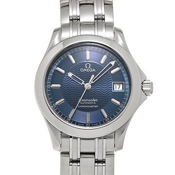 オメガ シーマスター 120 2501.81 ブルー メンズ 時計 【中古】【wristwatch】