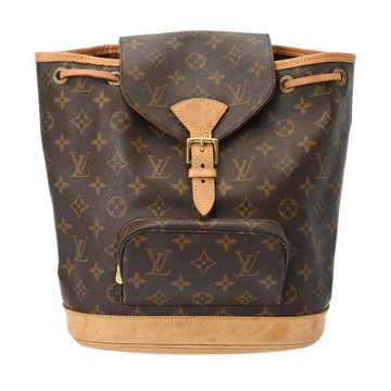 ルイ ヴィトン モノグラム モンスリ MM ブラウン M51136 モノグラムキャンバス レディース バッグ 【中古】【bag】