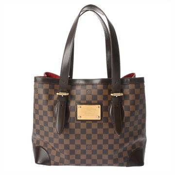ルイ ヴィトン ダミエ ハムステッド MM エベヌ N51204 ダミエキャンバス レディース バッグ 【中古】【bag】