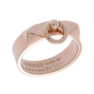 エルメス コリエドシアン リング #51 ゴールド K18ピンクゴールド PG レディース ジュエリー 【中古】【jewelry】