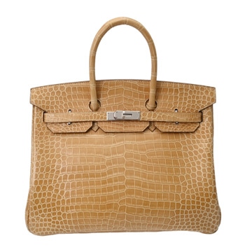 エルメス バーキン 35 プシエール ポロサスリセ ユニセックス バッグ 【中古】【bag】