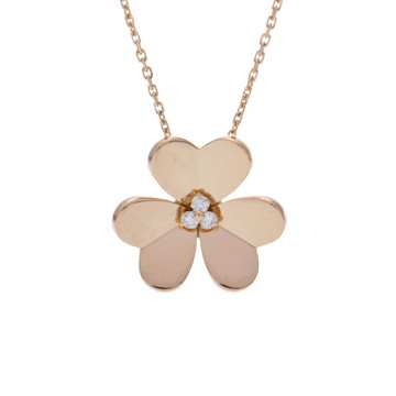 ヴァン クリーフ&アーペル フリヴォル ネックレス ラージ ゴールド K18イエローゴールド YG レディース ジュエリー 【中古】【jewelry】