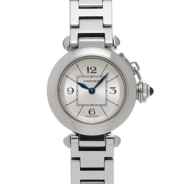カルティエ ミスパシャ W3140007 シルバー レディース 時計 【中古】【wristwatch】