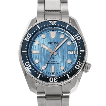 セイコー プロスペックス ダイバー スキューバ 1968 メカニカルダイバーズ セイブ ザ オ－シャン SBDC167 ライトブルー メンズ 時計 【中古】【wristwatch】